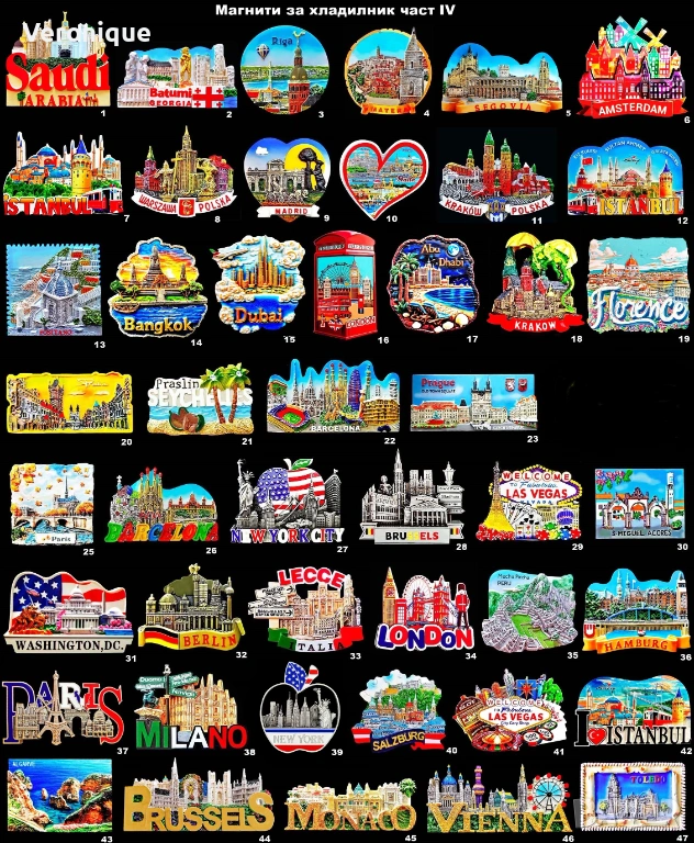 Магнити за хладилник част IV, снимка 1