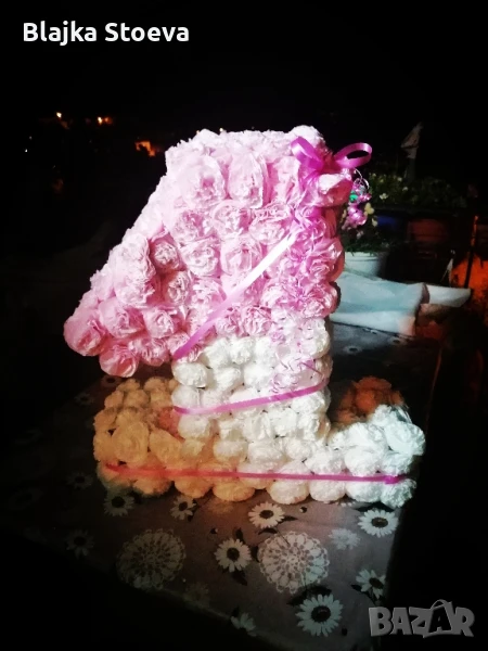 цифри, кошничка и кукла, снимка 1