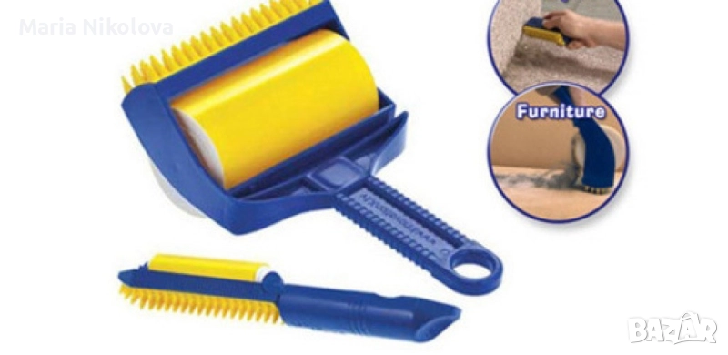 Уред за събиране почистване на косми от домашни любимци, снимка 1