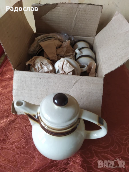 стар сервиз за чай или кафе, снимка 1