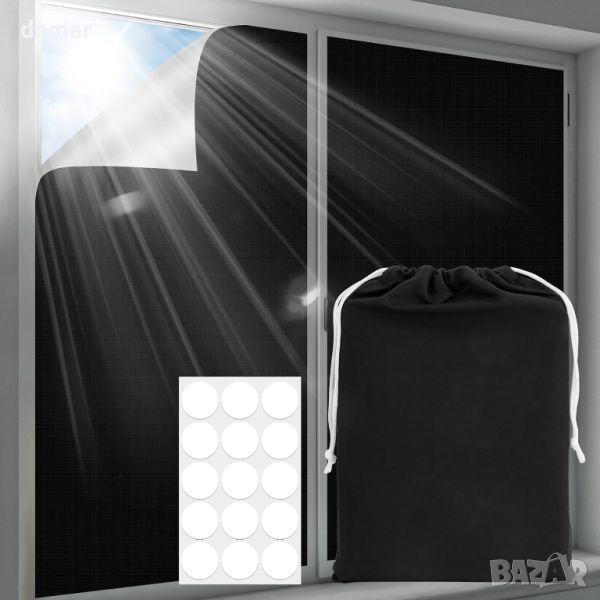 AIEPOCH Преносима затъмняваща щора за вътрешен прозорец 300x145 см, снимка 1