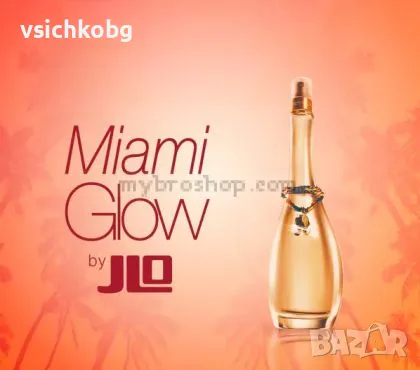 Луксозен парфюм Jennifer Lopez Miami Glow by Jlo EDT 100ml Женски Кокосов орех, дърво, ванилия, амбр, снимка 1