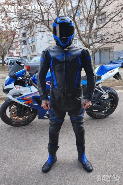 Alpinestars EU58 кожен екип от 2 части, снимка 1