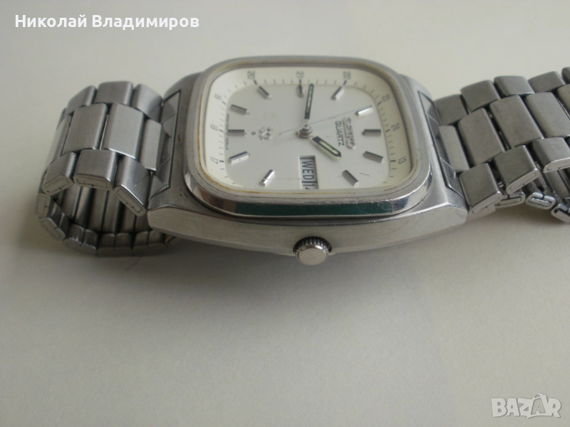 Seiko SQ кварцов Сейко мъжки ръчен часовник, снимка 1