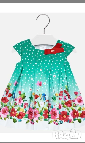 Детска рокля ръст 122см. На Mayoral , снимка 3 - Детски рокли и поли - 51053944