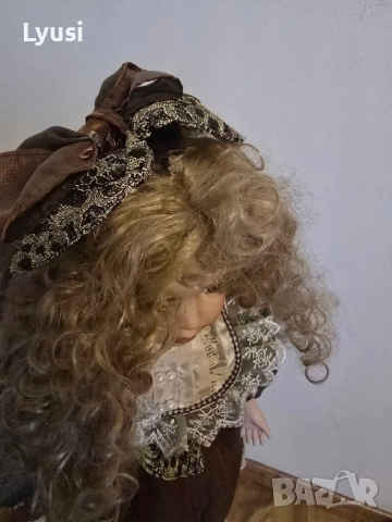 70см порцеланова кукла, снимка 4 - Кукли - 52859221