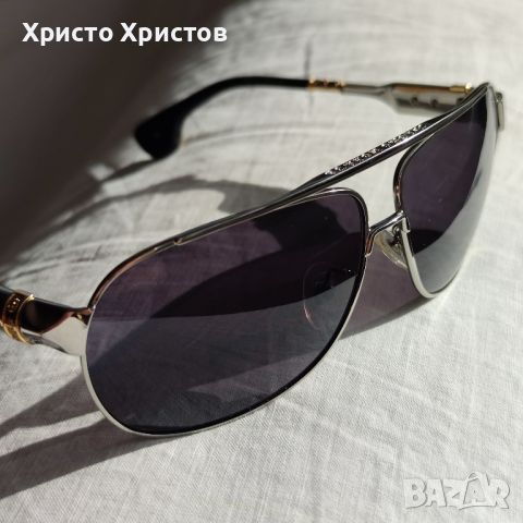 Мъжки луксозни слънчеви очила Chrome Hearts Buek DE , снимка 1 - Слънчеви и диоптрични очила - 46317006