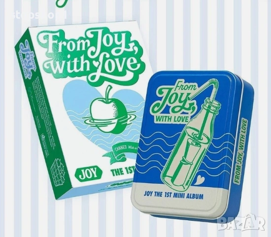 From Joy with LOVE Етикет + Фотоалбум + 4 картички + ПОДАРЪК