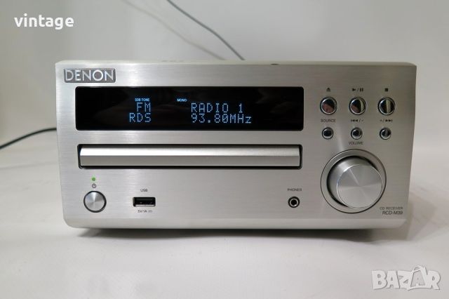 Denon RCD-M39 Micro Hi-Fi System, снимка 1 - Аудиосистеми - 46065650
