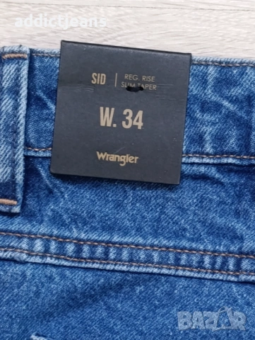 Мъжки дънки Wrangler размер 34, снимка 7 - Дънки - 53506338