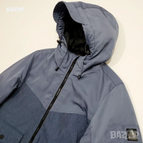 TOM TAILOR Оригинално Мъжко Зимно Яке с Качулка S-M, снимка 8 - Якета - 53607094