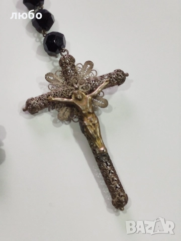 КРЪСТ ФИЛИГРАН 18-19 Век, снимка 18 - Антикварни и старинни предмети - 52184241