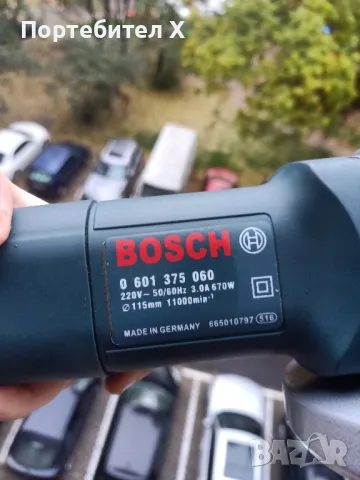 ЪГЛОШЛАЙФ BOSCH GWS 670W , снимка 6 - Други инструменти - 47914878