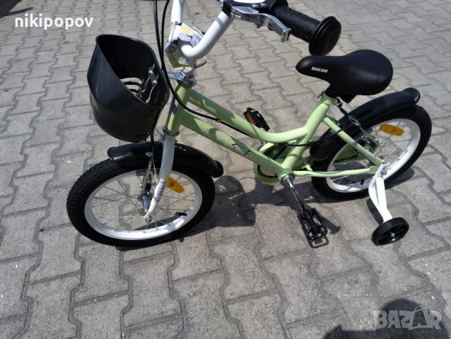 MAKANI Велосипед 16" PALI зелен, снимка 6 - Велосипеди - 53759282