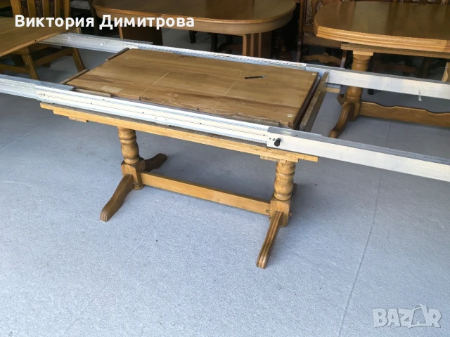 Разтегателна трапезна маса 3,60 м. , снимка 9 - Маси - 50508891