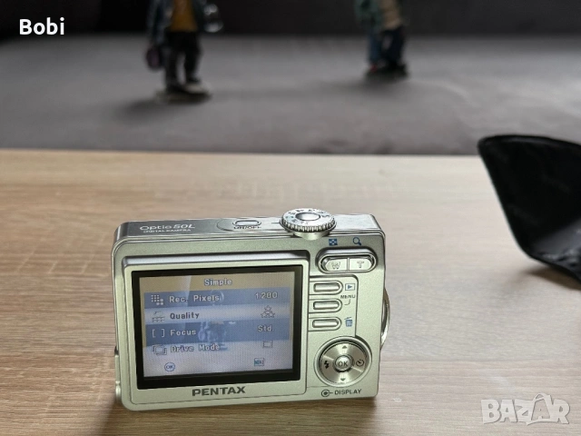 Pentax Optio 50L + калъфче, снимка 14 - Фотоапарати - 45798387