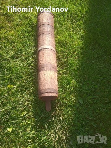 Стара дървена буталка за масло., снимка 7 - Антикварни и старинни предмети - 45680675