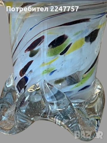 Кошница Мурано, снимка 4 - Антикварни и старинни предмети - 52144597