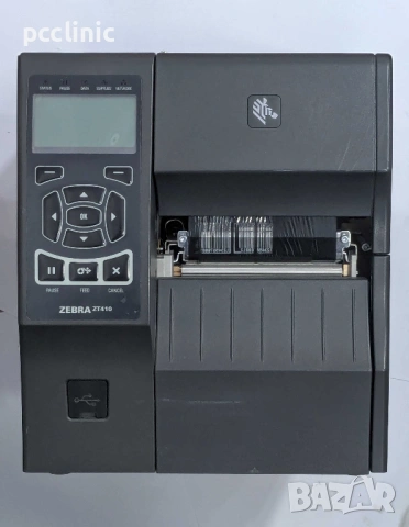 Индустриален Етикетен Принтер Zebra ZT410 | 203 DPI | термален/трансферен | label printer, снимка 2 - Принтери, копири, скенери - 53813608