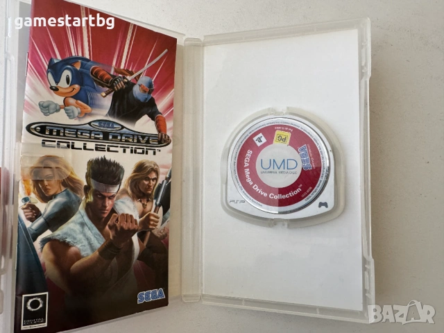 Sega Mega Drive Collection за PSP, снимка 3 - Игри за PlayStation - 53755790