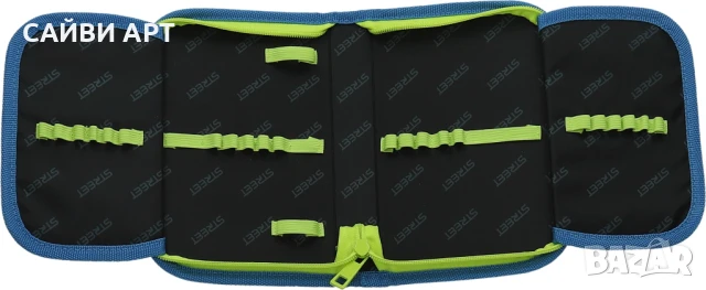 Несесер Street Football, 1 цип, 1 преграда,20.5x14.5x4cm, снимка 2 - Раници - 51208755