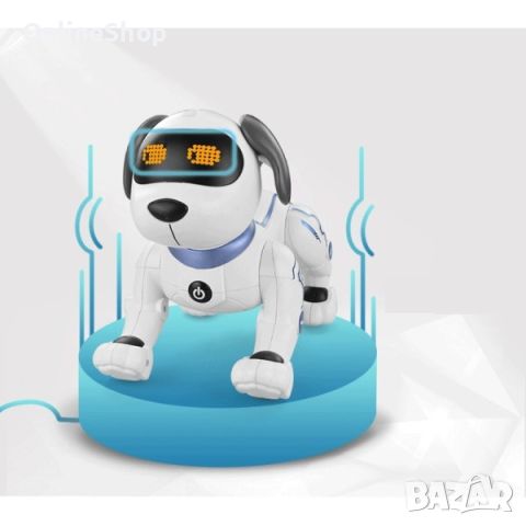 Куче робот, Дистанционно управление, Интерактивно, Бял / Син, снимка 6 - Музикални играчки - 45700302
