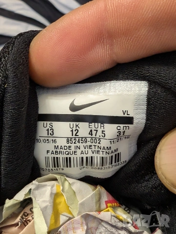 Nike Downshifter 7 Black маратонки номер 47 ,5, снимка 3 - Маратонки - 50841559