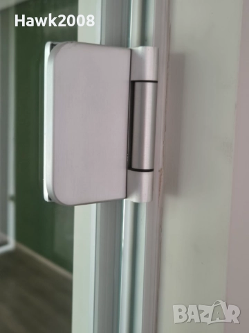 Спешно Комплект стъклена фирмена стъклена интериорна врата, снимка 6 - Интериорни врати - 51736235