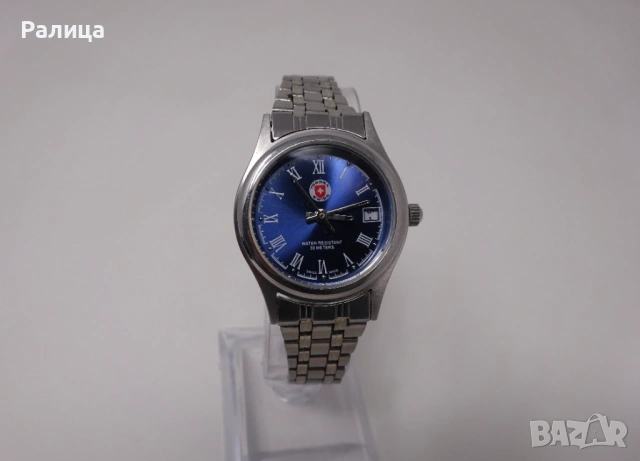 Швейцарски дамски часовник Tressa с верижка от неръждаема стомана