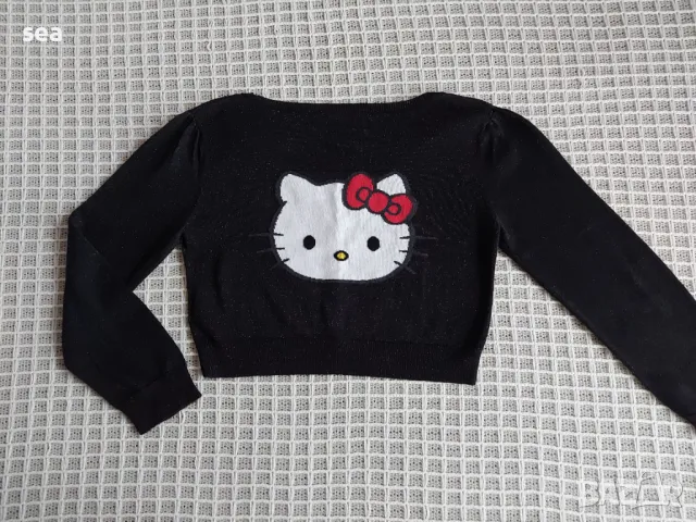 Жилетка H&M Hello Kitty за момиче , снимка 1 - Детски пуловери и жилетки - 48305552