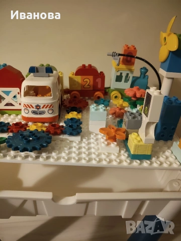 Детска маса за редене + голям лот Lego Duplo, снимка 4 - Конструктори - 53726737