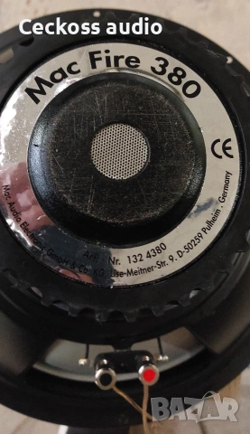 Говорител 15" MAC AUDIO MAC FIRE 380, снимка 6 - Тонколони - 53743578