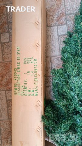 коледна елха 120 см височина , снимка 2 - Други - 26671000