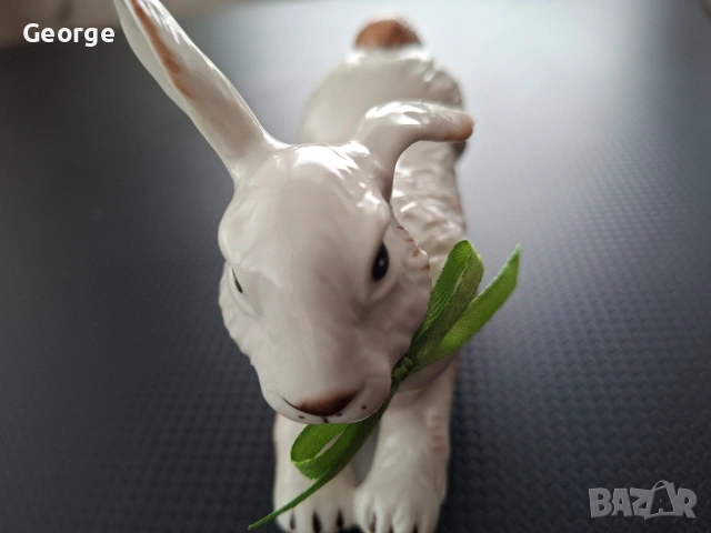 Villeroy & Boch порцеланово зайче, снимка 2 - Декорация за дома - 53032622