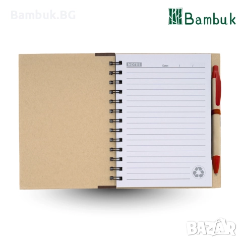 Еко бележник А5 „Зелена мисъл“, снимка 6 - Ученически пособия, канцеларски материали - 52576492