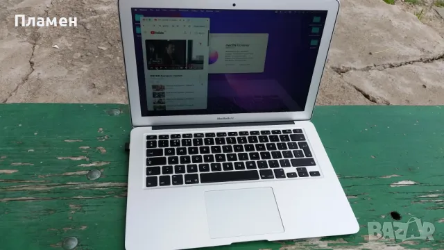 Apple MacBook Air 13.3 a1466 (early 2015) Intel i5-1,66 / 4GB / 128GB, снимка 4 - Лаптопи за работа - 49998465