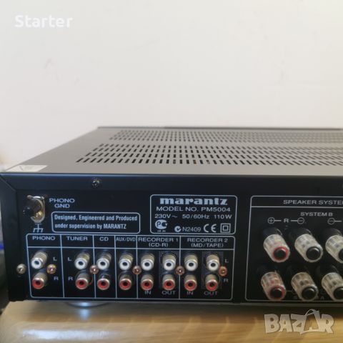 Стерео усилвател Marantz PM-5004, снимка 8 - Ресийвъри, усилватели, смесителни пултове - 46218141