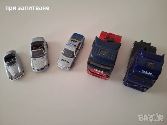 Малки метални 1/82-1/87, Mercedes на Schuco, Porsche 356B, камион Volvo FH16, снимка 2 - Колекции - 41983908