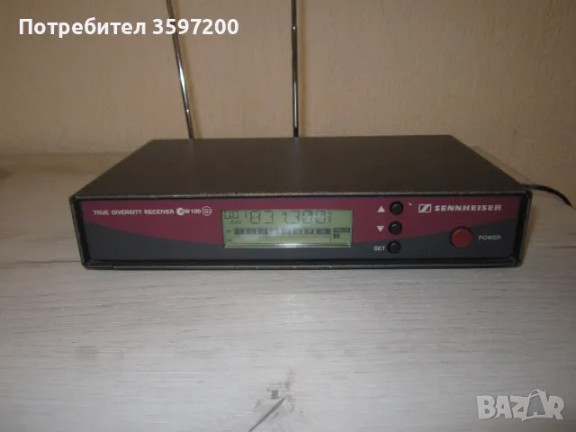 Sennheiser ew 100 G2 безжичен микрофон , снимка 3 - Микрофони - 48526715