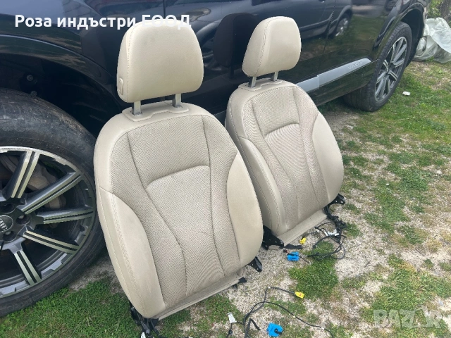 седалки - облегалки  audi Q7 4m