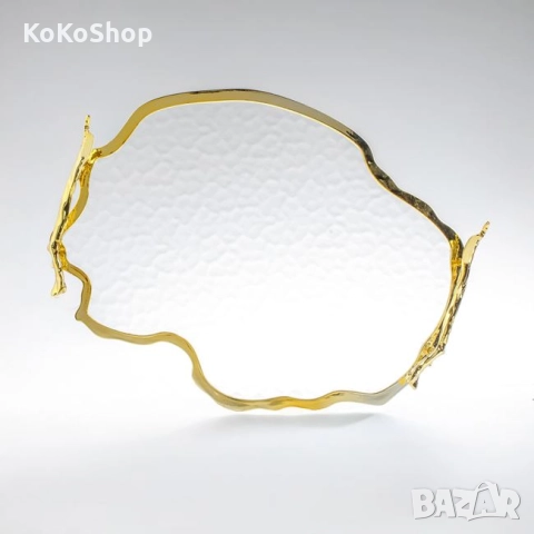 Декоративен поднос-49x42 см./поднос, снимка 2 - Декорация за дома - 52469602