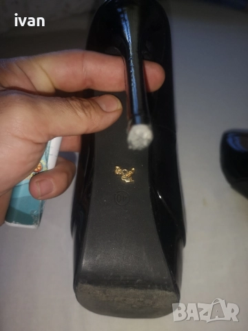 дамски официални дизайнерски обувки с ток лачени, снимка 7 - Дамски елегантни обувки - 51794401