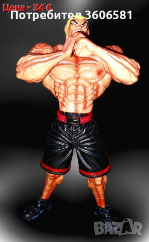 Аниме/Манга фигурки на  Baki Hanma, Yujiro, Jack, Pickle, снимка 2 - Фигурки - 49442795