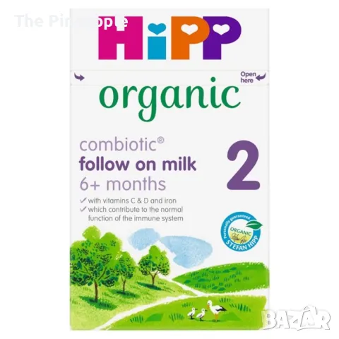 Английски Хип/ Hipp organic combiotic 1, снимка 2 - Други - 49493813