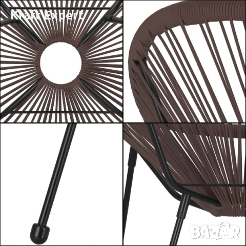 Градински стол Acapulco – дизайнерски стол за интериор и екстериор, снимка 14 - Градински мебели, декорация  - 53699354