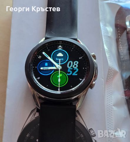 Samsung Galaxy Watch 3, 45 мм, Mistyc Silver, снимка 4 - Смарт гривни - 45620350