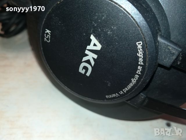 AKG K-52 HEADPHONES-ВНОС GERMANY 1004240949, снимка 5 - Слушалки и портативни колонки - 45200225