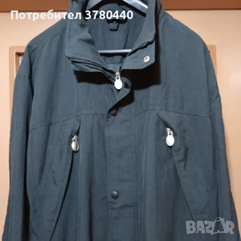 Ново мъжко черно яке,пролет- есен,размер 2XL, снимка 4 - Якета - 51054309