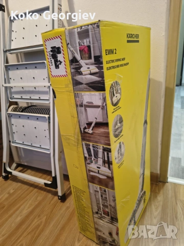 Електрически моп - Karcher EWM2, снимка 2 - Парочистачки и Водоструйки - 53938183