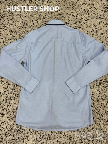 Мъжка памучна риза BALMAIN PARIS. Размер М, снимка 3 - Ризи - 53210395